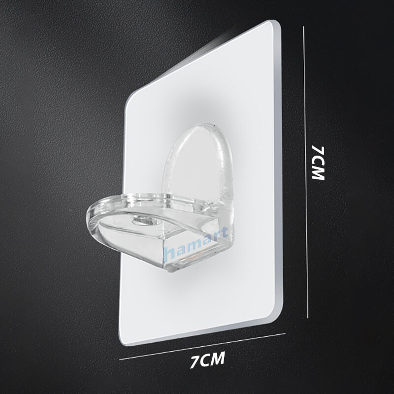 Miếng Dính Tường Kê Sàn Hamart Móc Dán Tường Lót Sàn Kê Ván BẢN DÀY Siêu Chịu Lực 5KG KO KHOAN ĐỤC