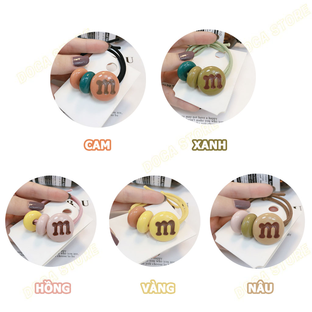 [Set 2] Cột tóc kẹo Socola M dễ thương CT73