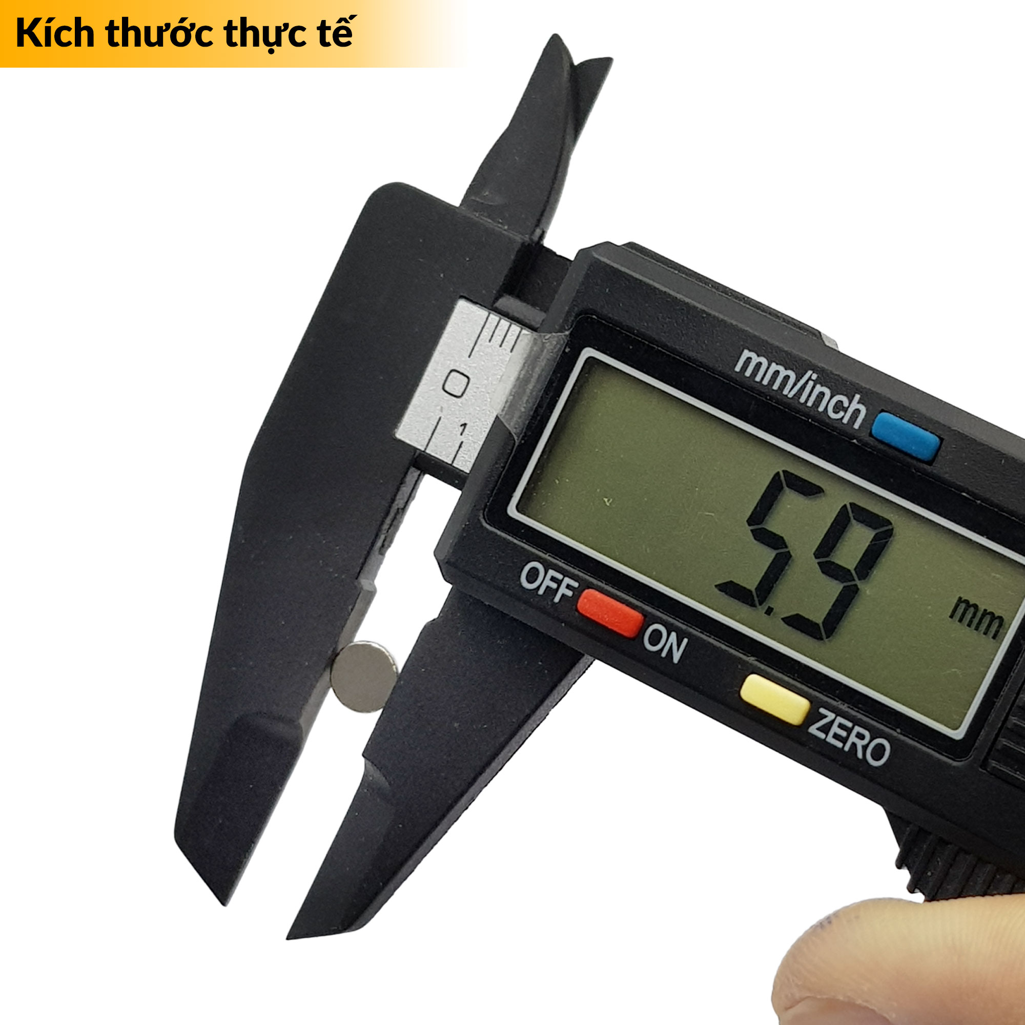 Nam châm đất hiếm tròn 6x1mm (20 viên)