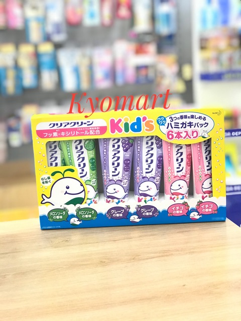 Kem đánh răng Kid’s Kao Nhật Bản