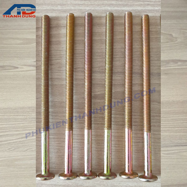 ( 5 cái) Bulong Lục Giác Chìm Đầu Dẹt M6x110