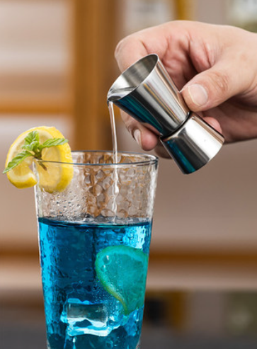 Ly đong định lượng, Jigger inox 2 đầu 15/30 ml - 20/40 ml