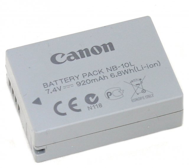 Pin thay thế pin máy ảnh NB-10L - Hàng nhập khẩu