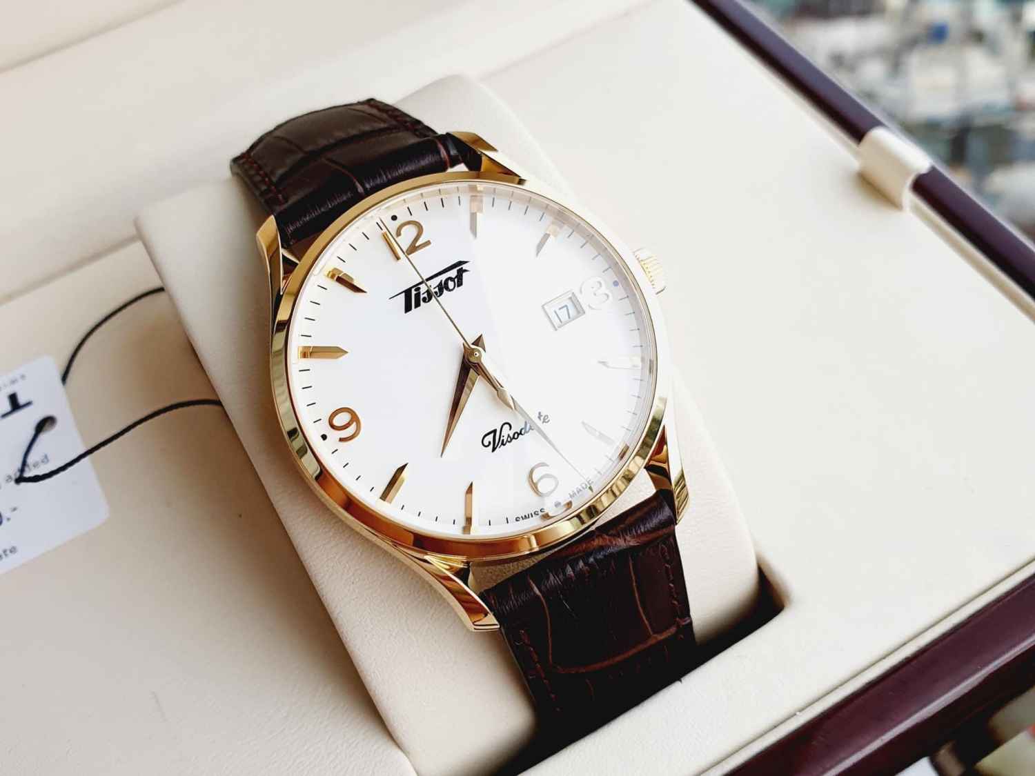 Đồng hồ nam chính hãng tissot quartz t118.410.36.277.00 size 40