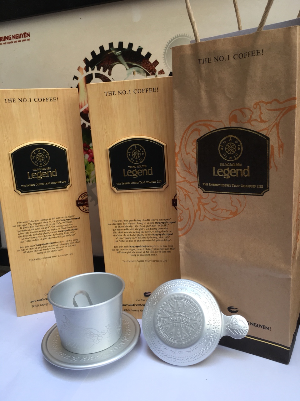 Cà phê chồn Legend Trung Nguyên – 225gr