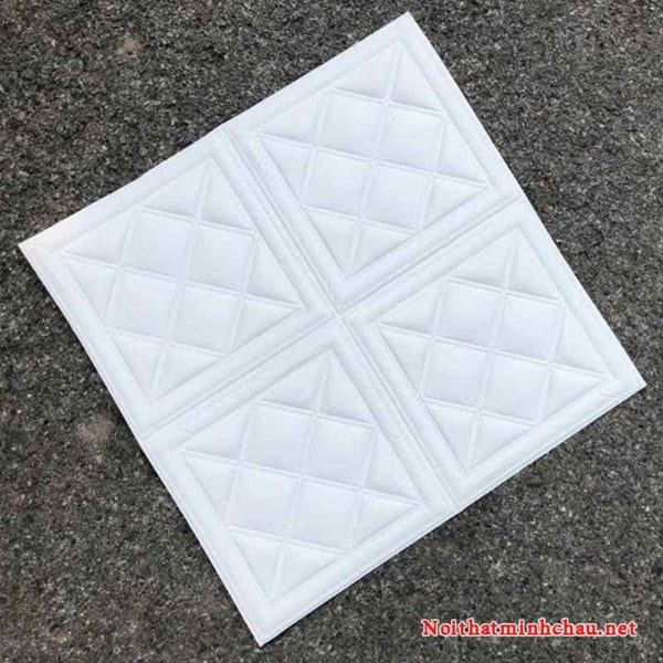 Xốp dán tường 3D giả da dày 5mm Đẹp