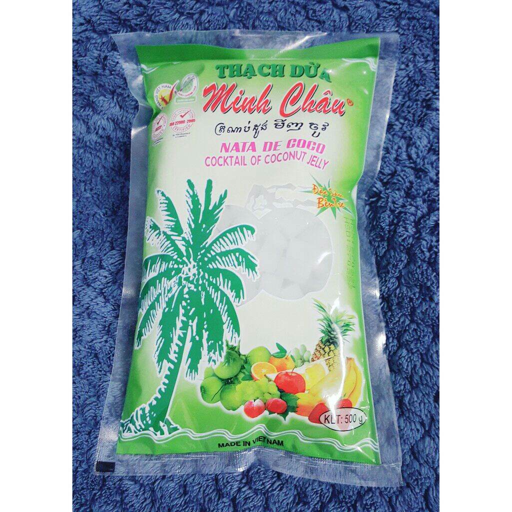 Thạch dừa Minh Châu Bến Tre túi 500gram