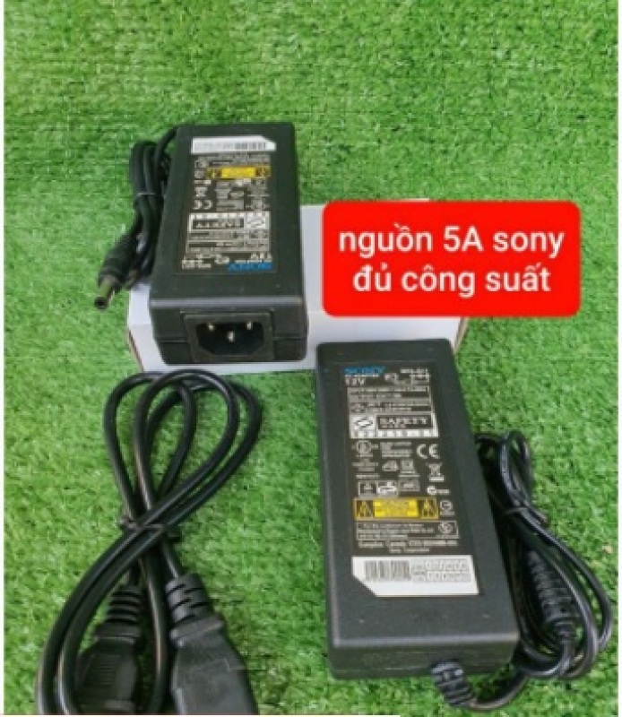 Bảng giá Nguồn Adapter 12v 5A (Sony) dùng cho máy bơm mini đơn