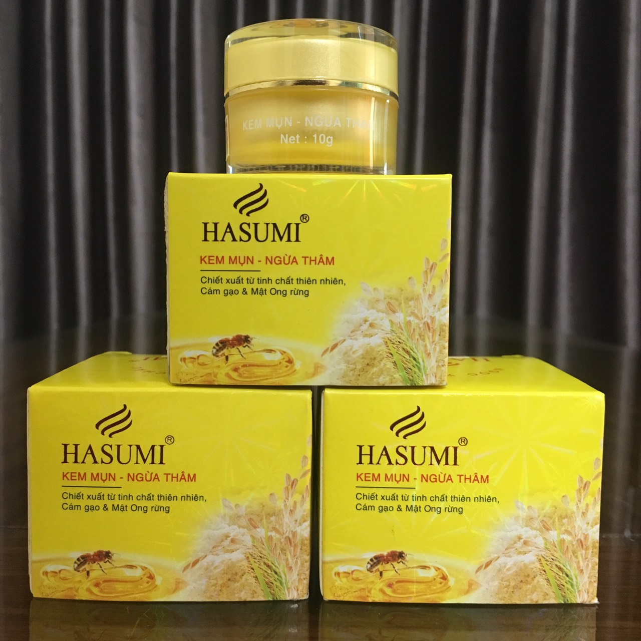 kem mụn ngừa thâm hasumi 10g