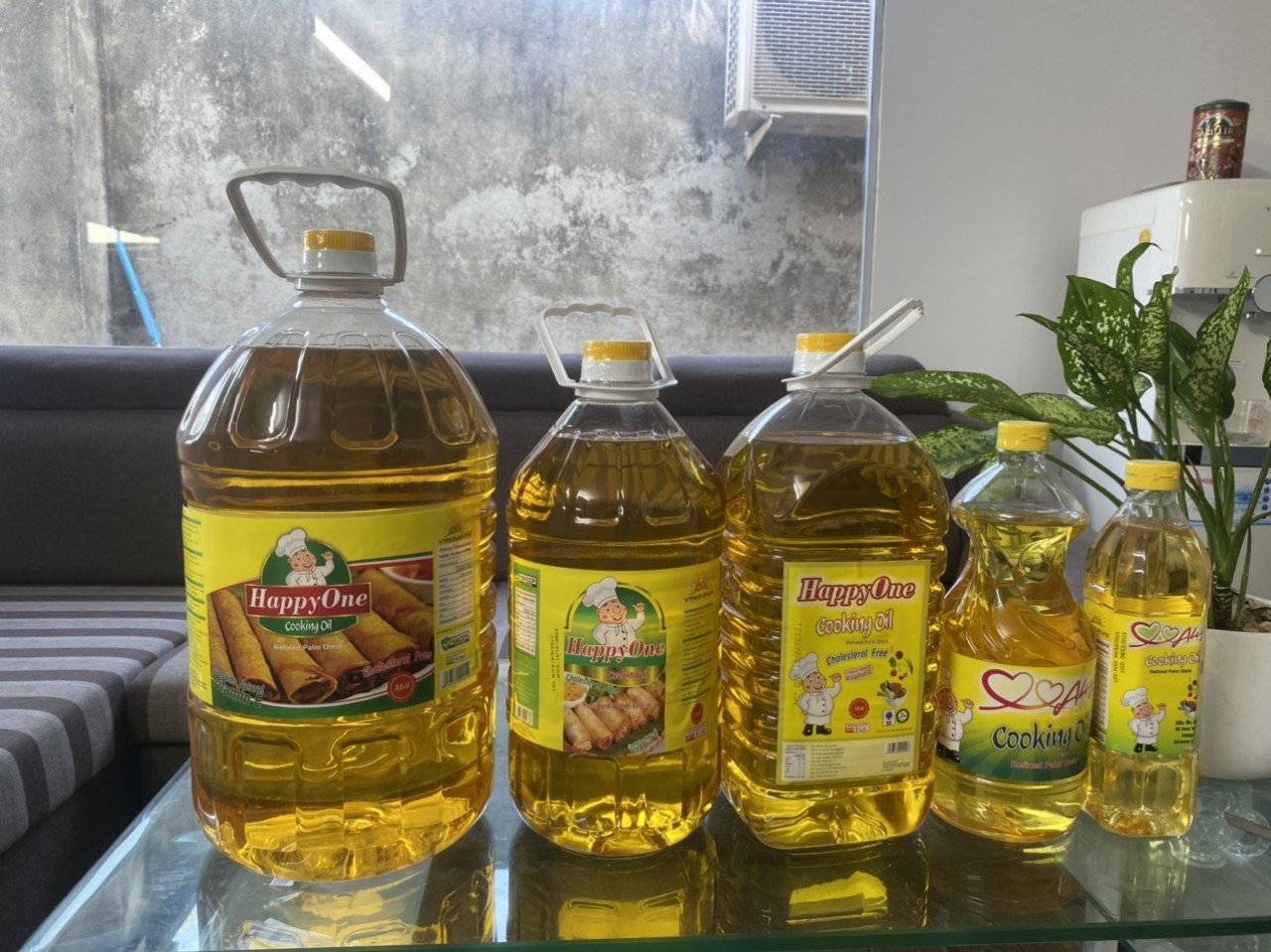 Dầu ăn happy one 5l
