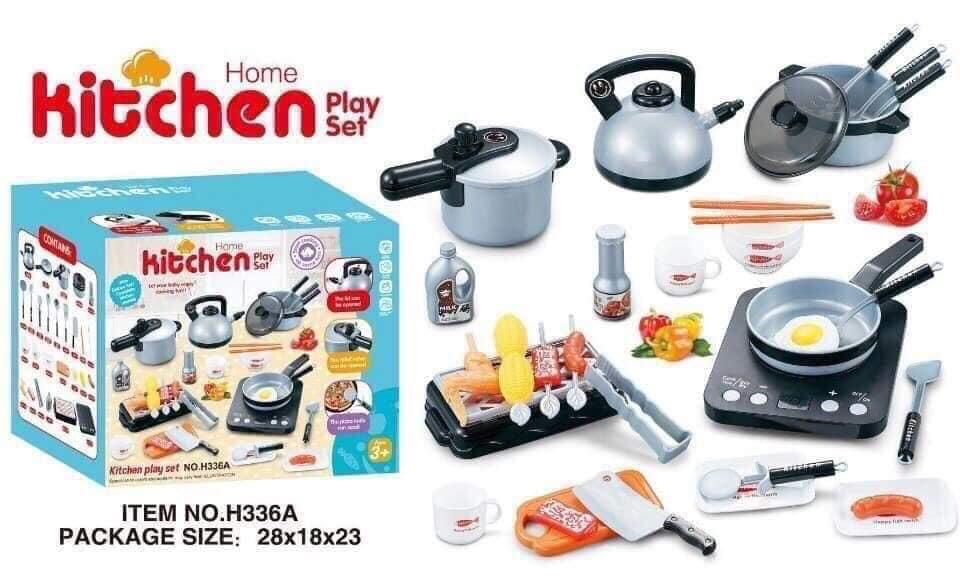 bộ đồ chơi nấu ăn 36 chi tiết cho bé gái
