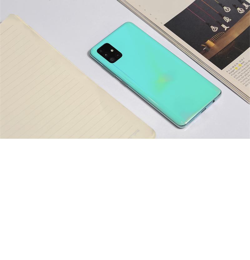 Ốp lưng dẻo trong suốt siêu mỏng 0.6mm cho điện thoại Samsung Galaxy A51