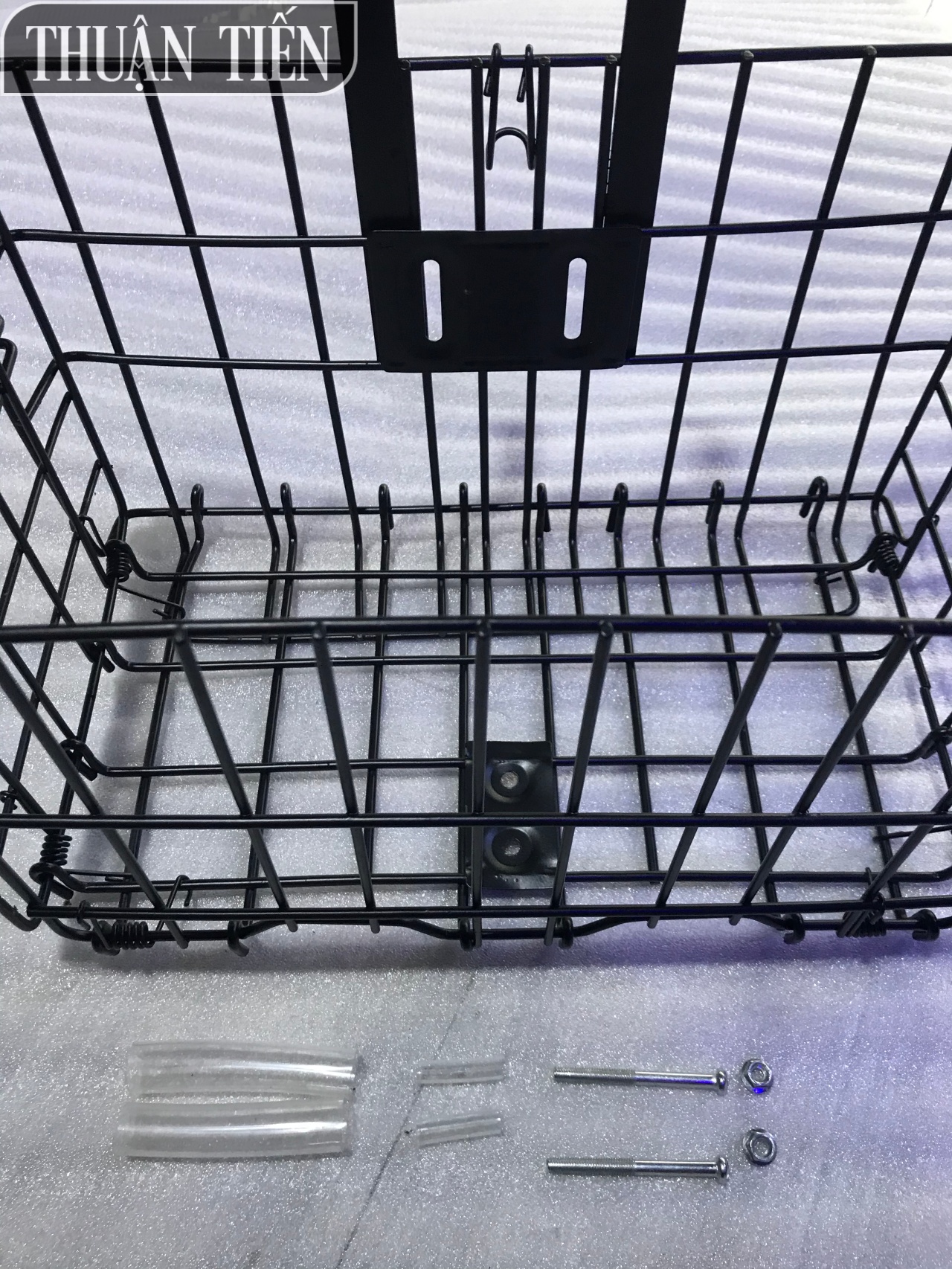 Multi-function black auto open folding cycling basket for bicycle, electric bicycle, motorcycle or home storage