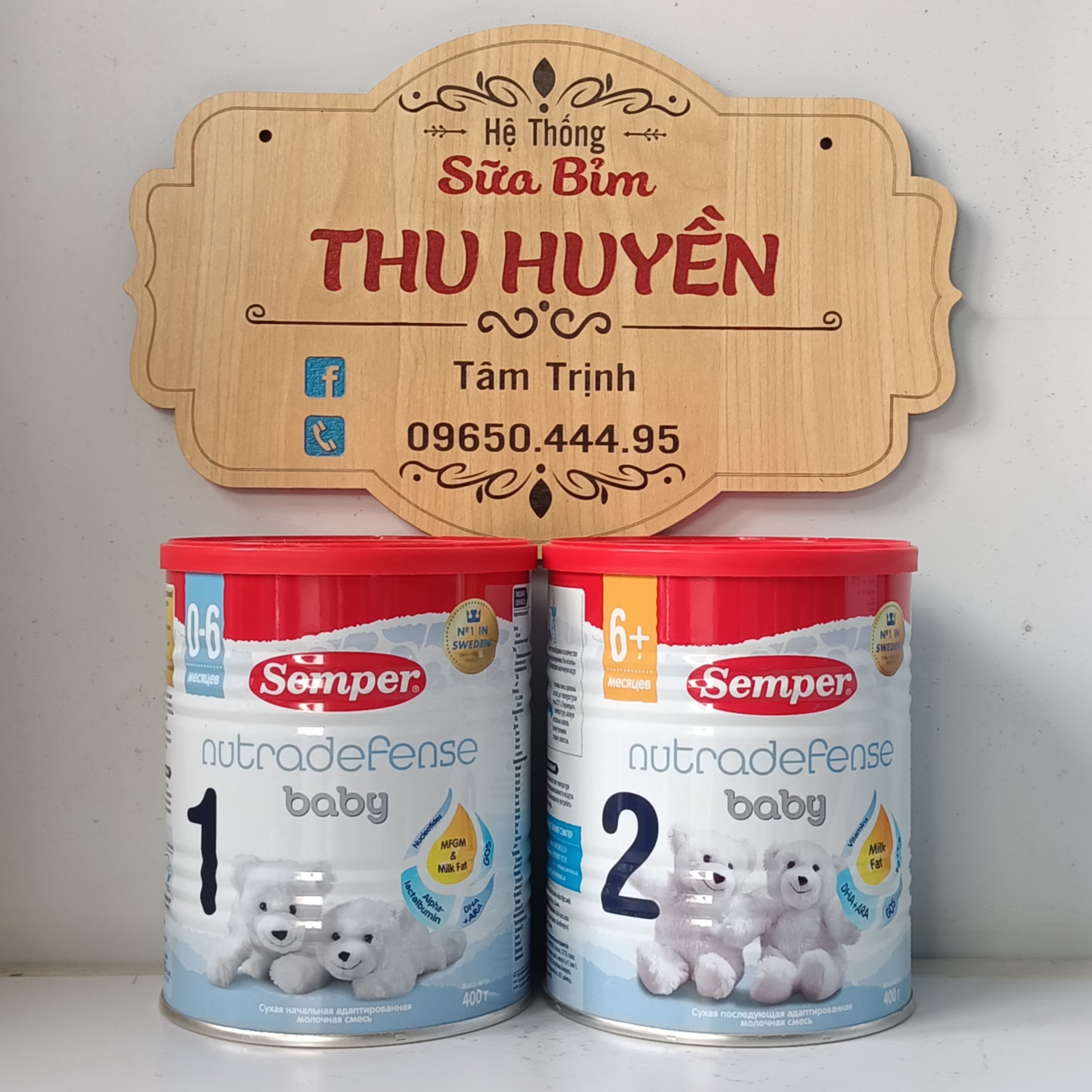 Sữa Semper Nga 400g
