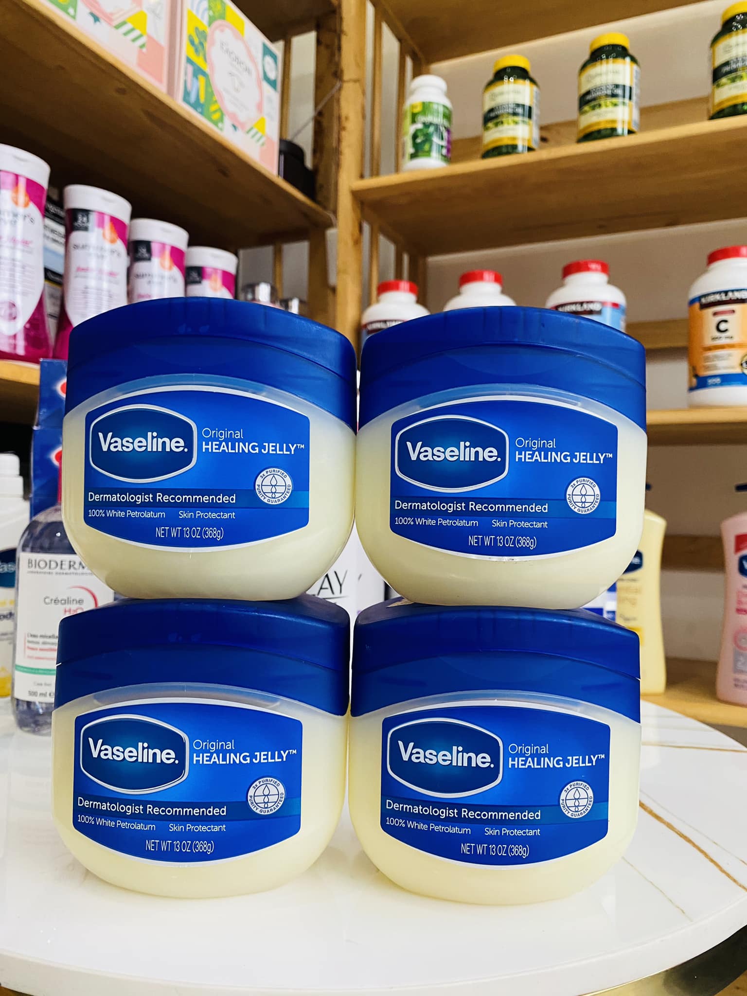 SÁP DƯỠNG ẨM Vaseline Original - Dermatologist Recommended 100% white petrolatum (có 2 lựa chọn)