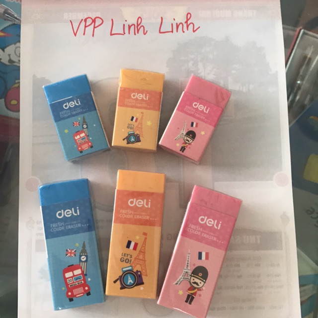 Tẩy Tháp Màu Deli 1 Cái