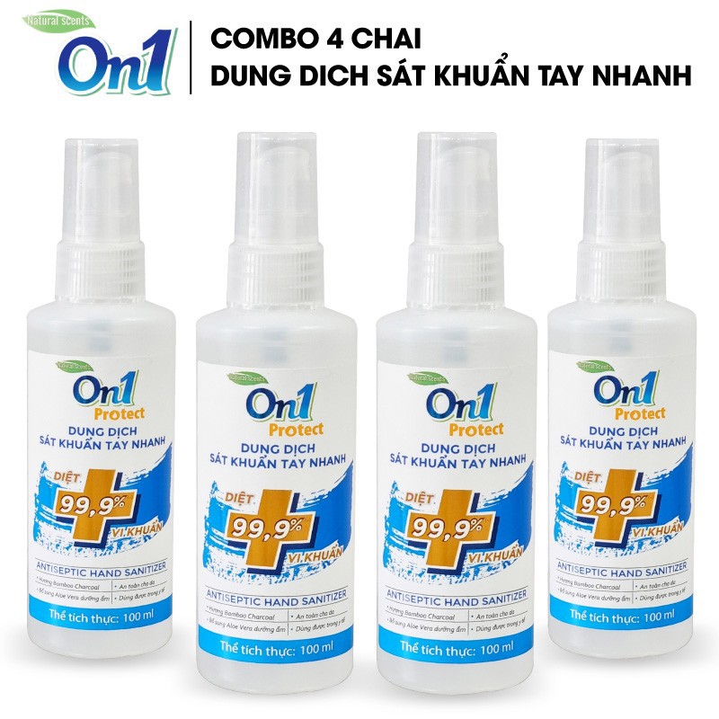 [HCM]Dung dịch sát khuẩn tay nhanh On1 100ml