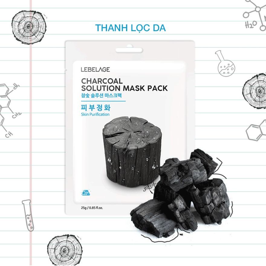 [ ĐỦ LOẠI ] Mặt Nạ Lebelage Solution Mask Pack Hàn Quốc 25g