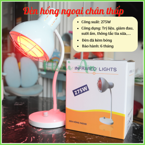 Đèn hồng ngoại dùng trong dưỡng sinh, spa