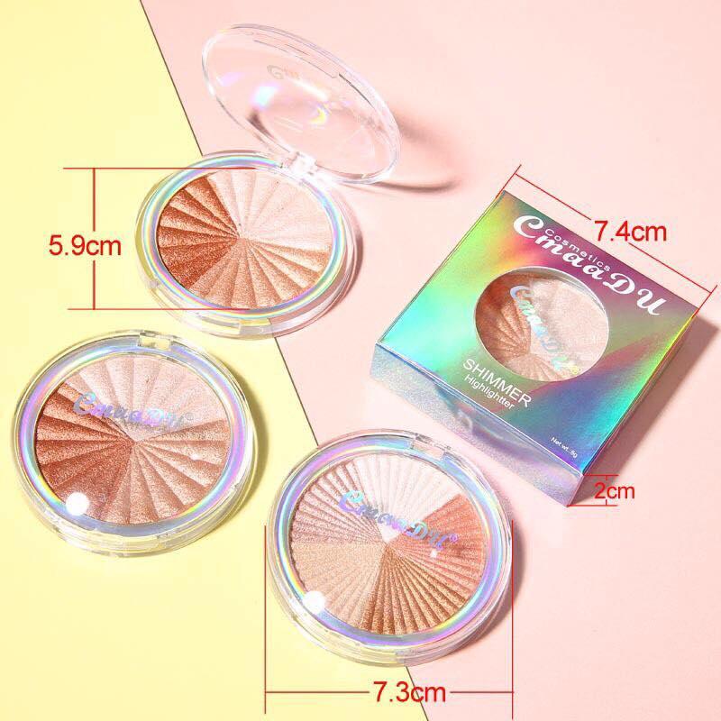 BẮT SÁNG DẠNG PHẤN CMAADU HIGHLIGH 5 MẦU