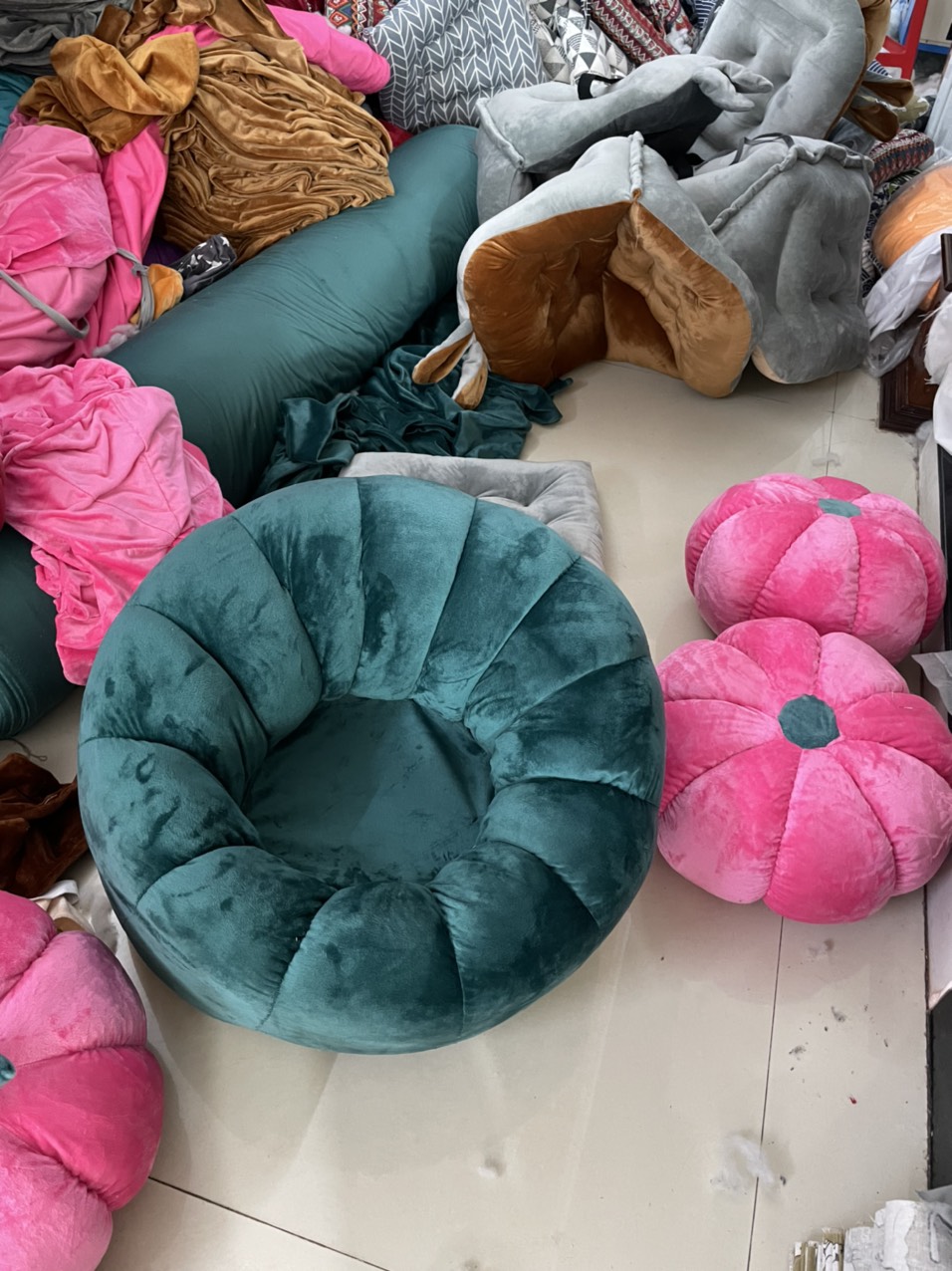 Ghế sofa thư giãn hình bông hoa cao cấp (hàng Việt Nam chất lượng cao)