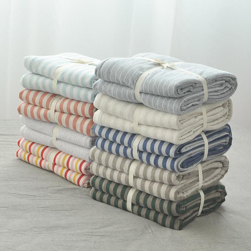 Bông Thiên Trúc Vỏ Chăn 100% Cotton Dệt May 100% Cotton Băng Tã Bông Tân Cương Bông Thiên Trúc Duy Nhất Hai Người Bông Dệt Kim Vỏ Chăn Đặc Biệt