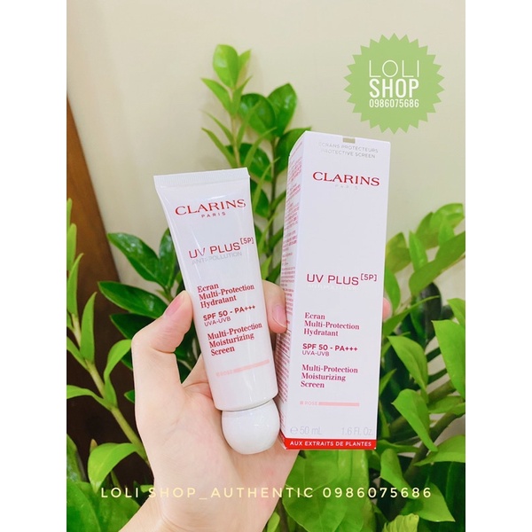 Kem Chống Nắng Clarins Rose/Translucent/Lavender 3ML 50ML