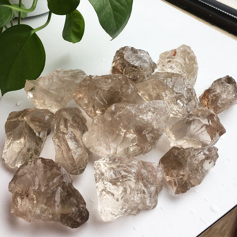 1000GR Đá Thô Thạch Anh Khói