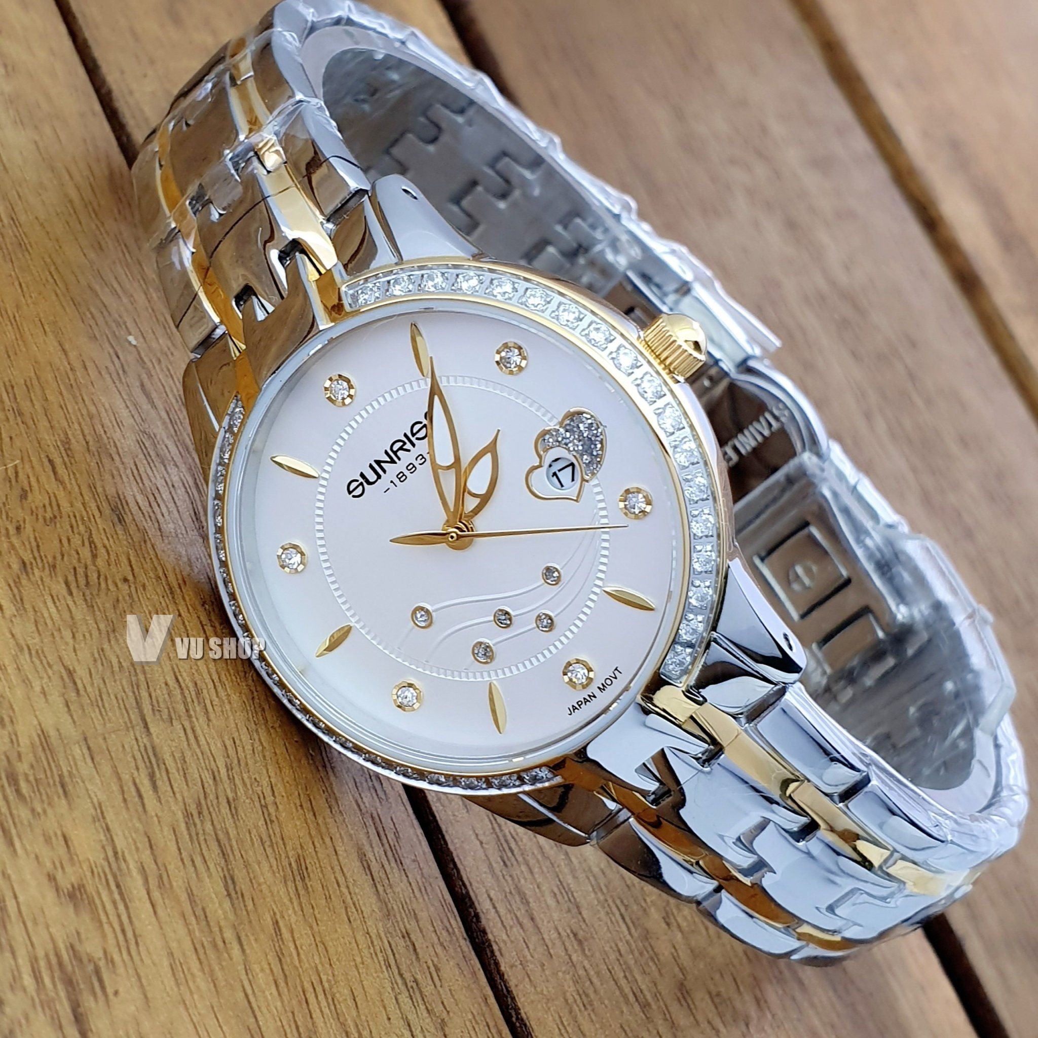 [HCM]Đồng hồ nữ SUNRISE 9804AA Chính hãng