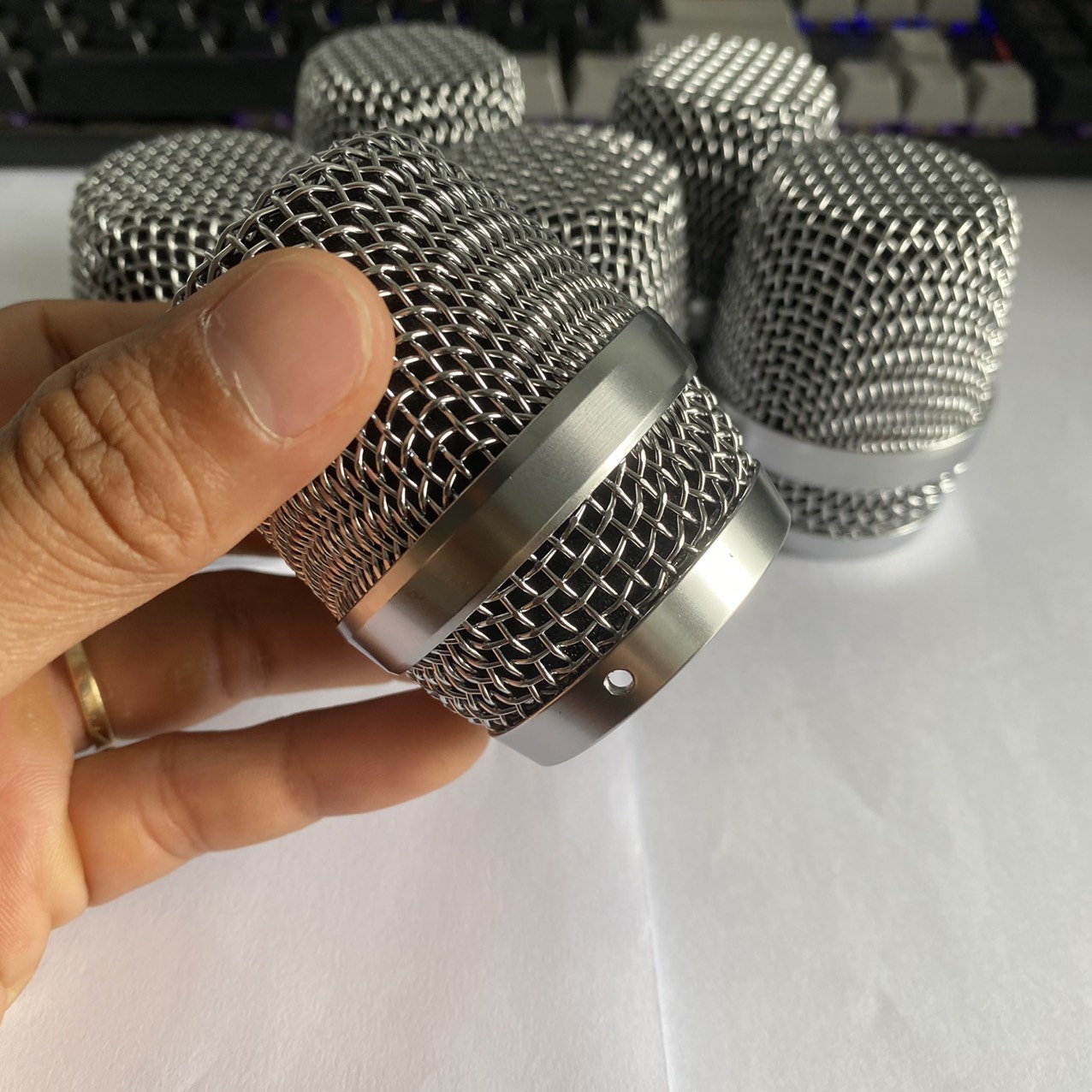 Rọ Micro Kim Loại Bọc Đầu Micro ( giá 1 cái )