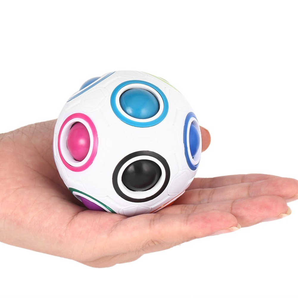 Rubik Rainbow Ball Magic - Đồ chơi rubik phát triển IQ cho trẻ em