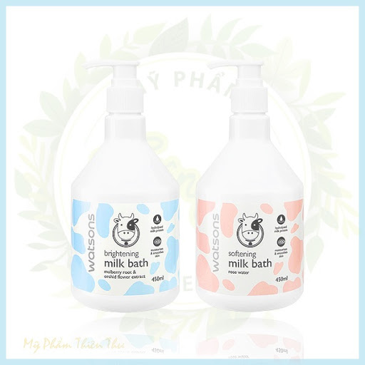 [HCM]SỮA TẮM CON BÒ WASTON Milk Bath THÁI LAN 450ML