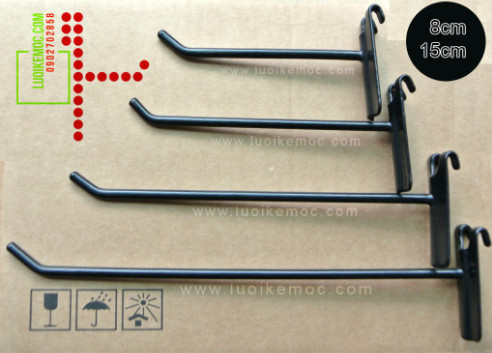 Móc Treo, sơn tĩnh điện màu Đen Cao Cấp Block 05 cái