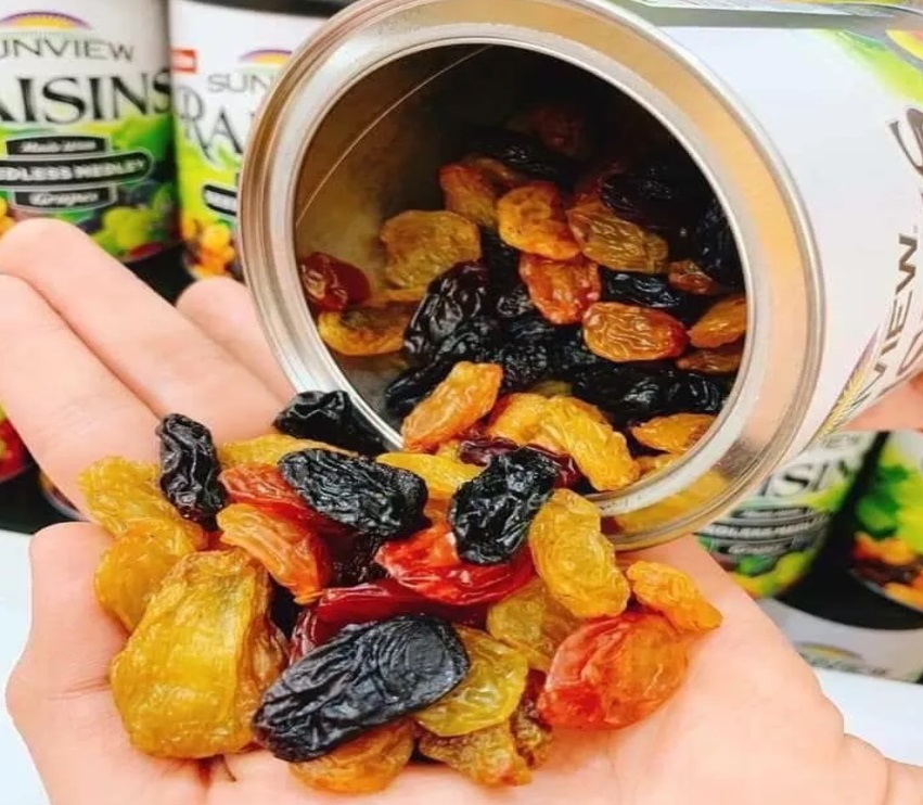 Nho khô Mỹ thập cẩm Sunview Raisins 425g