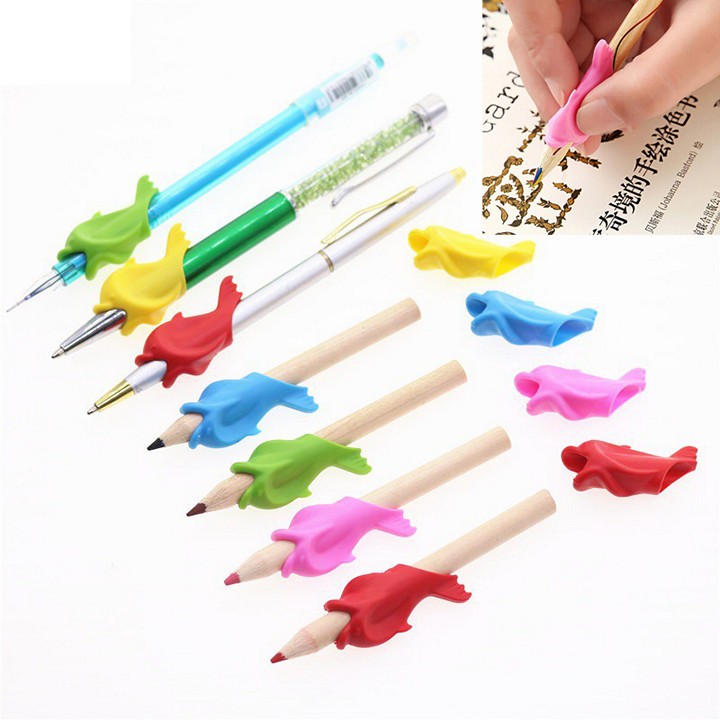 School supplies, buffer pen lovely dolphins, accessories learning for baby