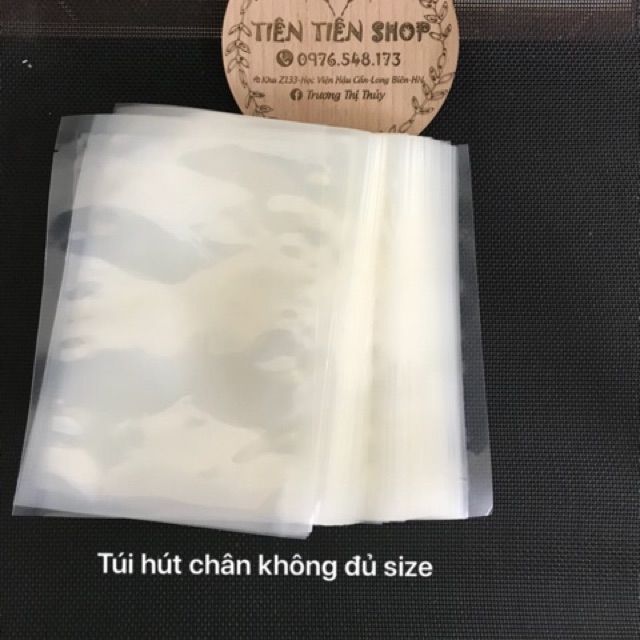 0.5kg Túi hút chân không 2 mặt trơn loại tốt