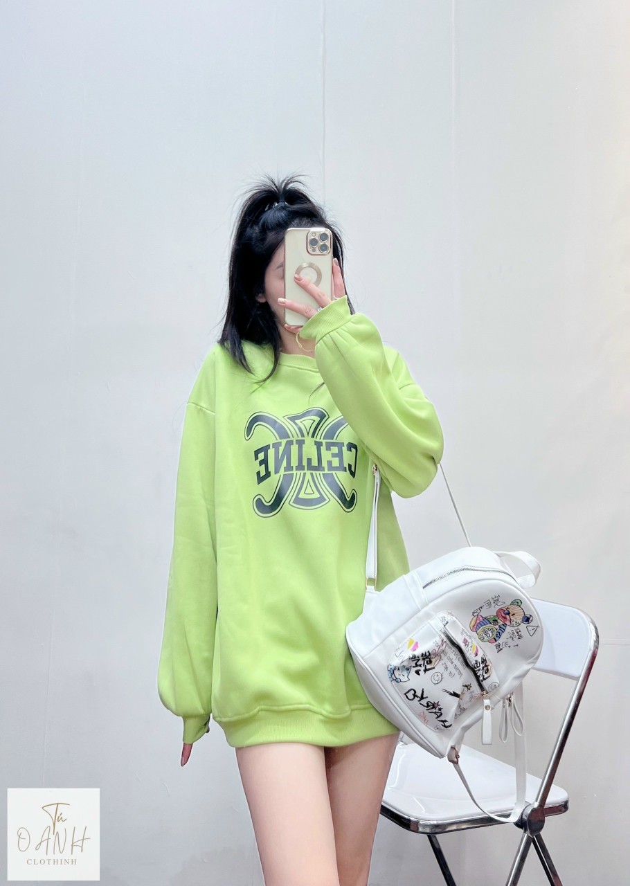 Áo bầu xinh suông a thời trang thu đông
