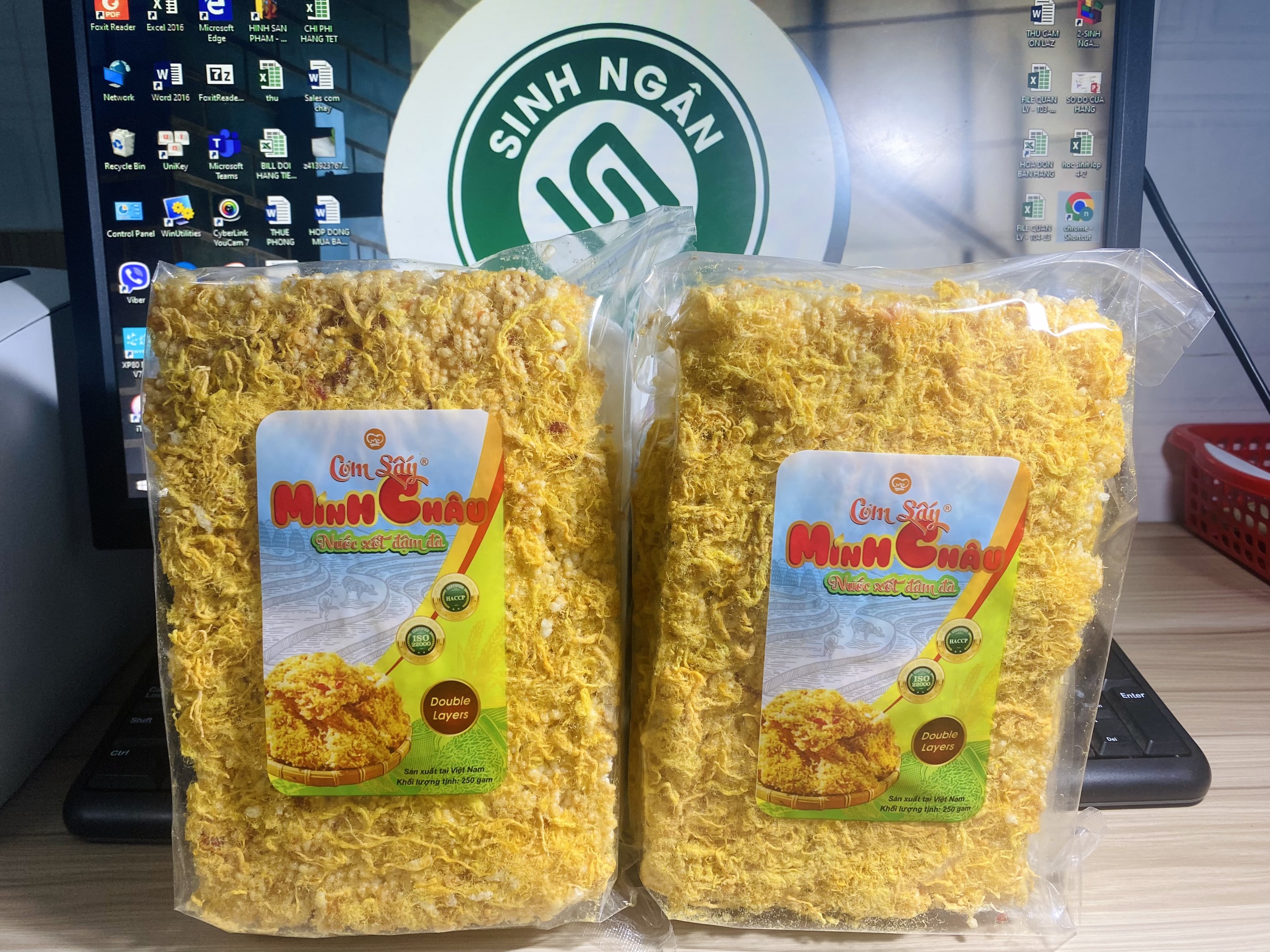 Cơm cháy sấy 250g - Minh Châu