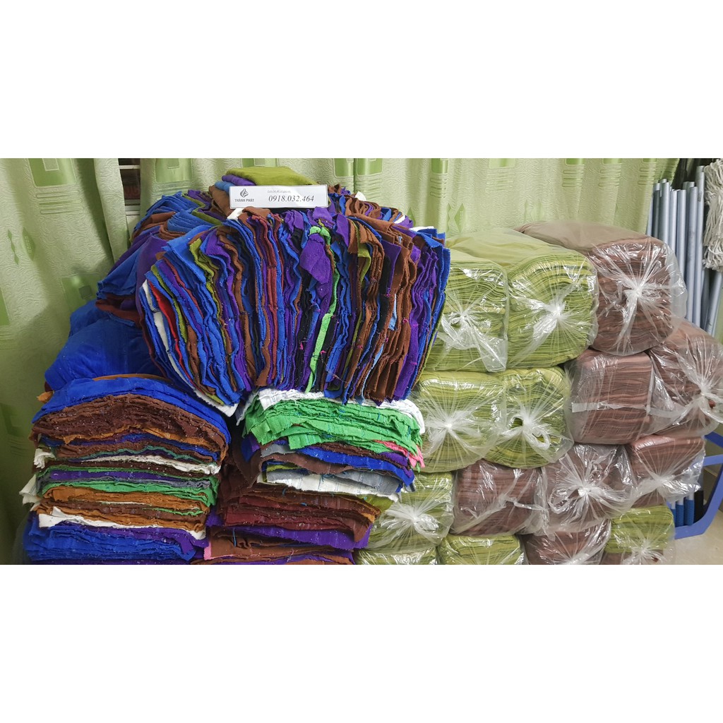 [HCM]Khăn lau công nghiệp sợi Microfiber set 1kg