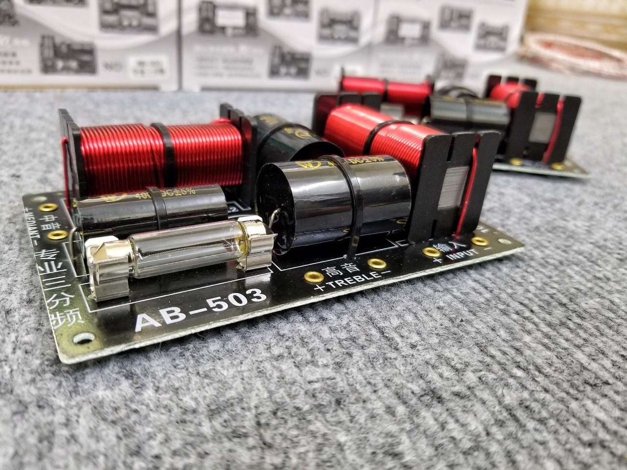 MẠCH PHÂN TẤN CAO CẤP CHO LOA 3 ĐƯỜNG TIẾNG AB-503