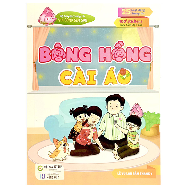 Sách - bông hồng cài áo