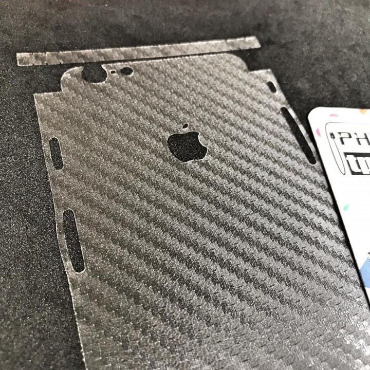 [ Bán chạy ] - Dán mặt lưng Carbon iPhone 6/6s