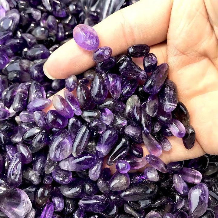 100g Đá Thạch Anh Tím Vụn Tự Nhiên 100%