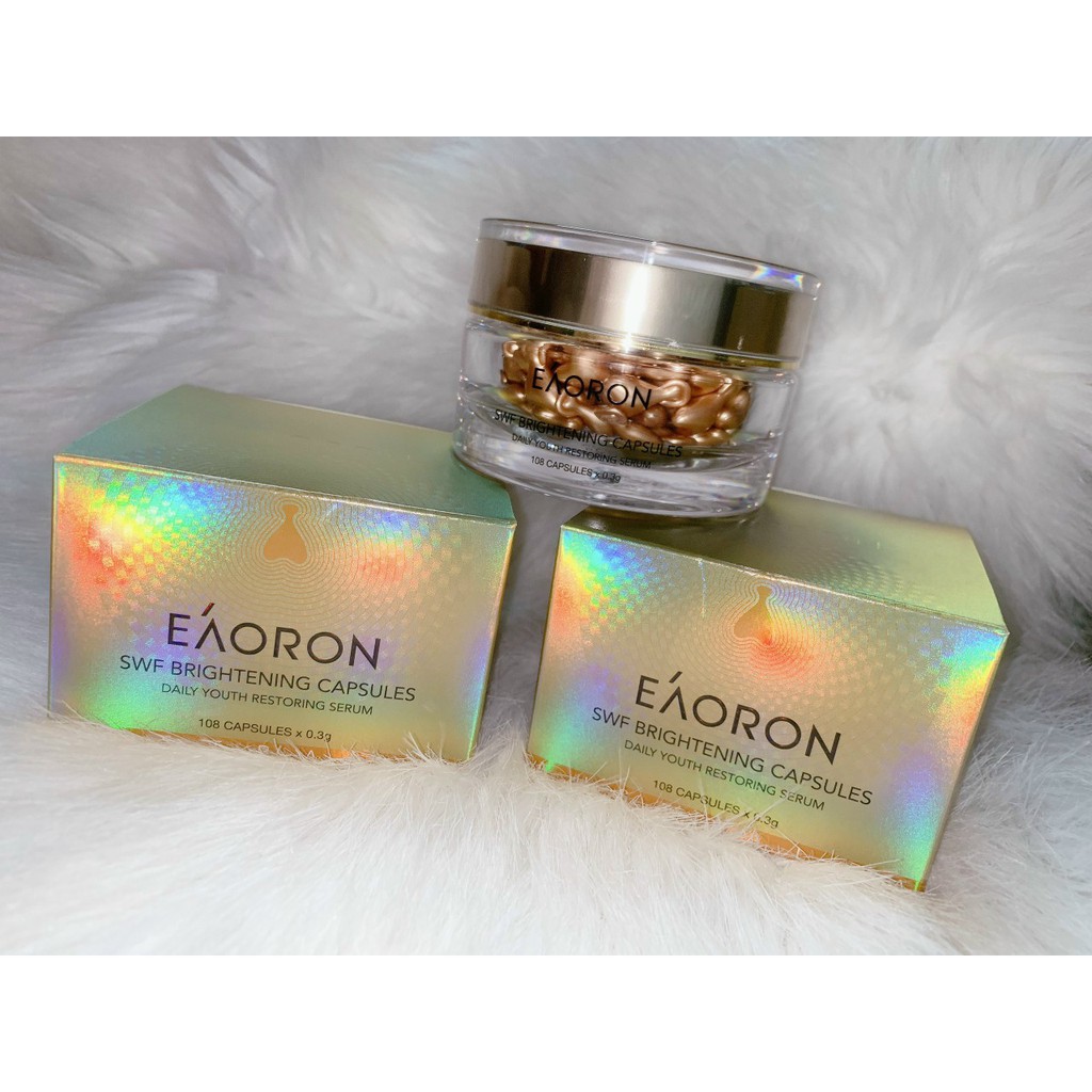 Serum dưỡng ẩm, trắng da eaoron swf whitening 108 viên