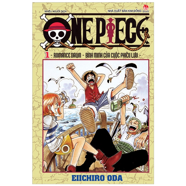 Fahasa - one piece tập 1: romance dawn - bình minh của cuộc phiêu lưu