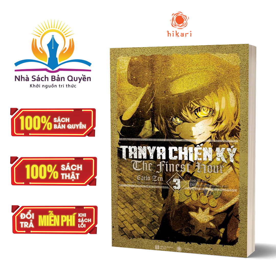 Sách - tanya chiến ký 3: the finest hour - tặng kèm bookmark