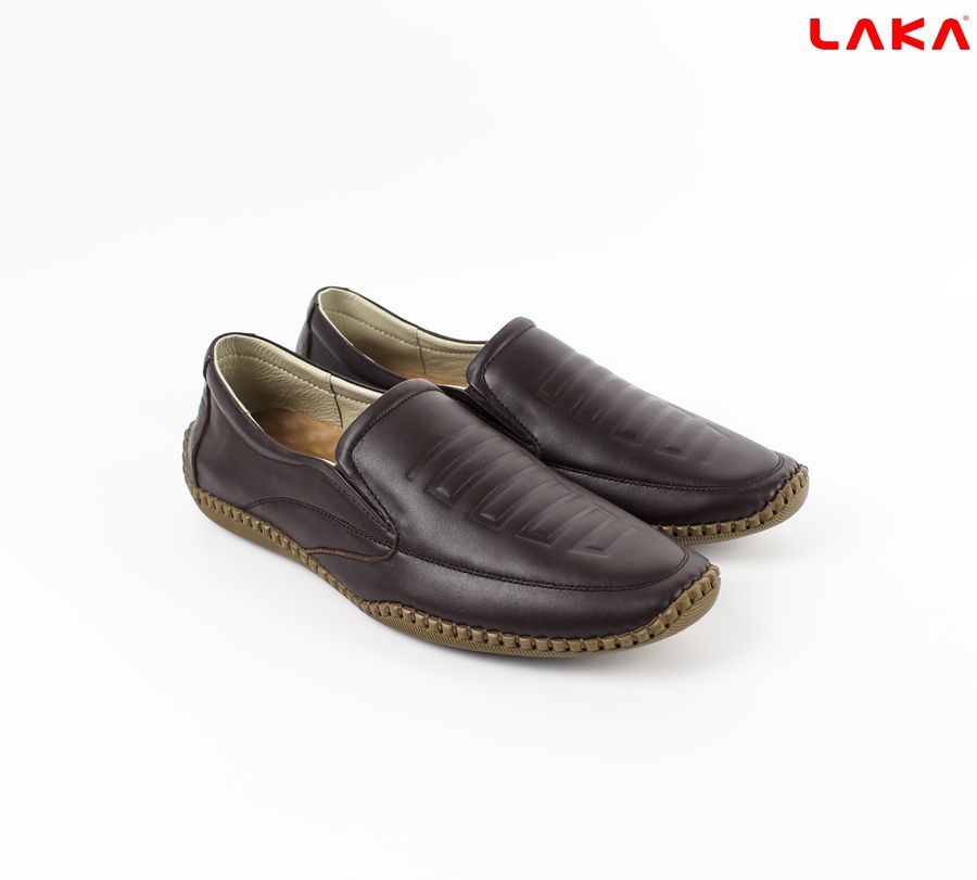 Giày nam da bò thật LAKA 136