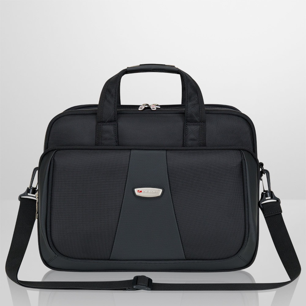 Cặp đen - cặp laptop 15.6 inch cao cấp Kim Long KL003