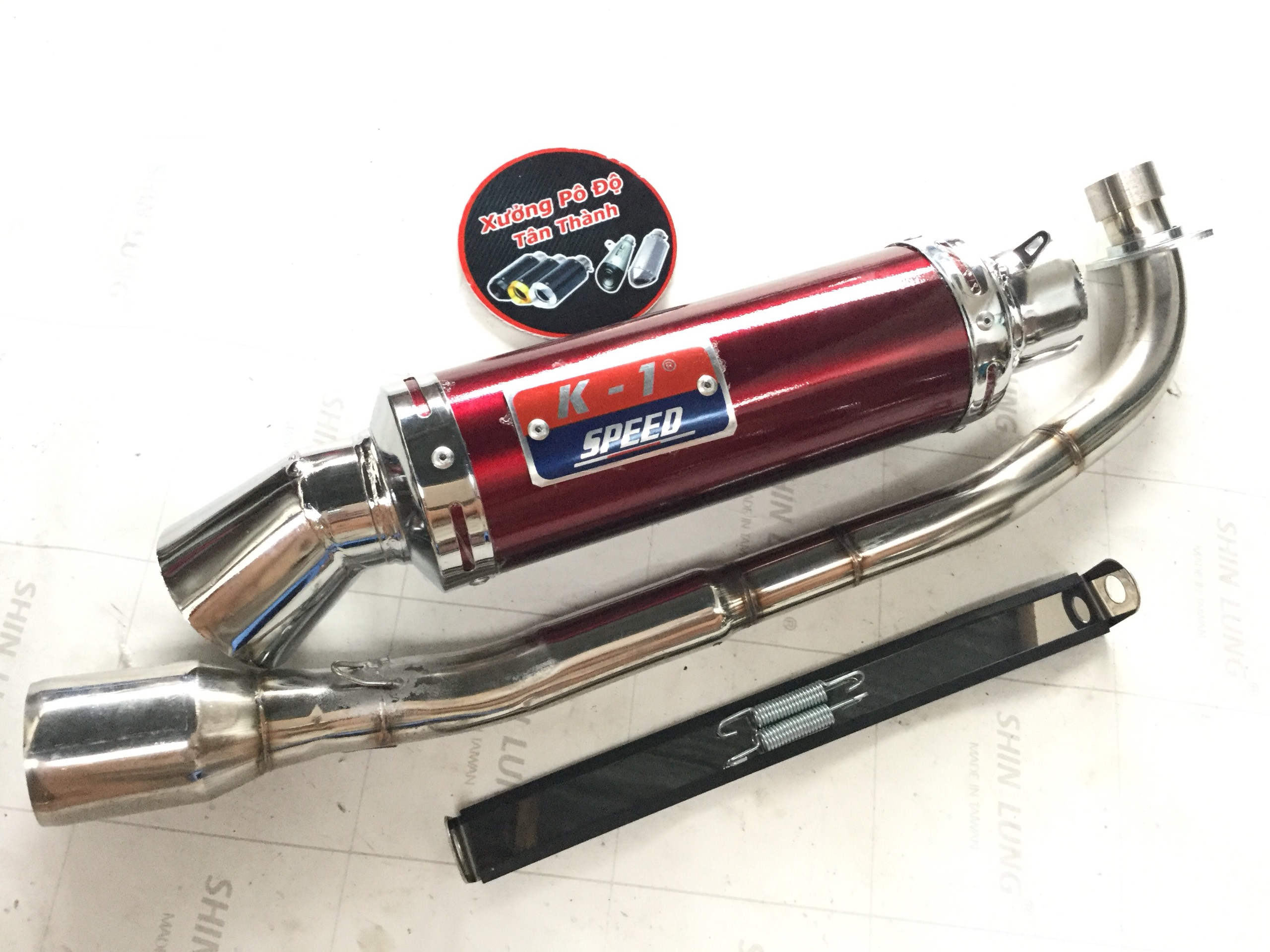 Bộ pô k1 đỏ full cổ wave blade, wave s, wave rs, wave rsx, wave alpha 110 2017 -  2019,Sản Phẩm Chất Lượng, Gian Hàng Uy Tín, Giá Cả Cực Tốt, Mua Ngay.