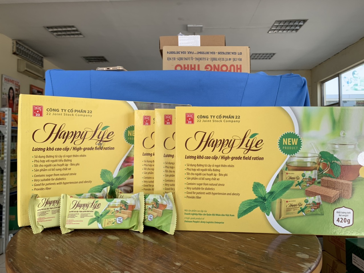lương khô happylife (tiểu đường,giảm cân)